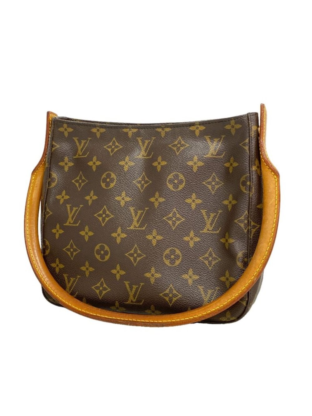 Louis Vuitton Shoulder Bag Monogram Looping MM Brown